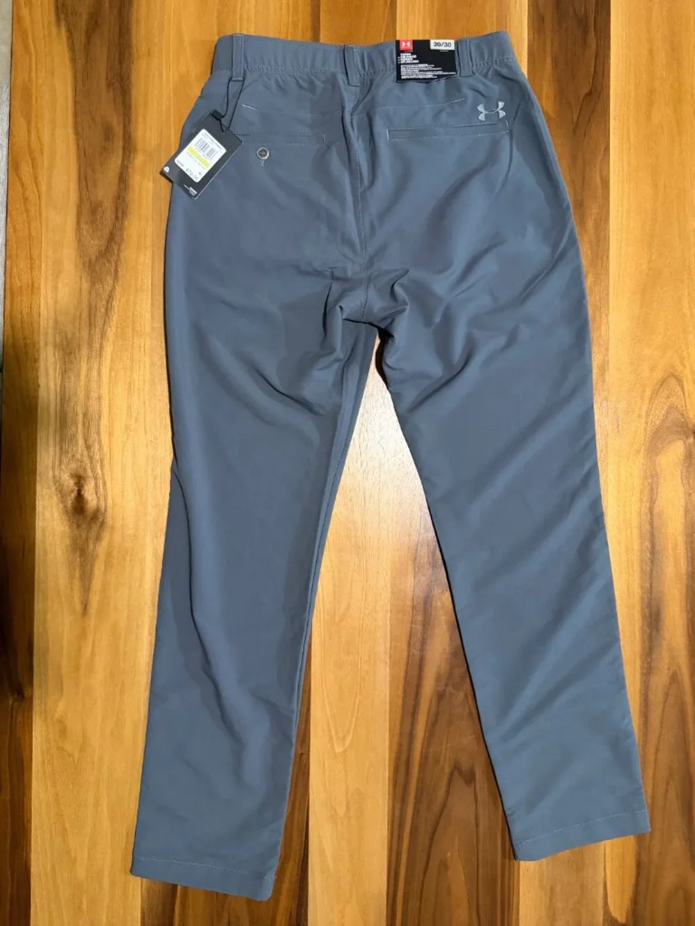 Under Armour Men's Pants Gray 30x30 Performance Stretch Straight Leg NWT